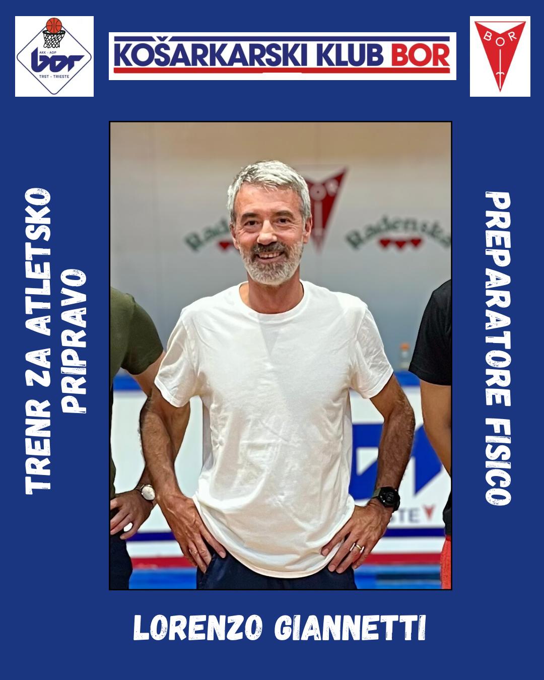 Dobrodošel – Benvenuto GIANNETTI LORENZO